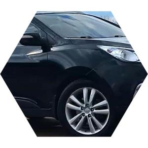 ix35 на улице