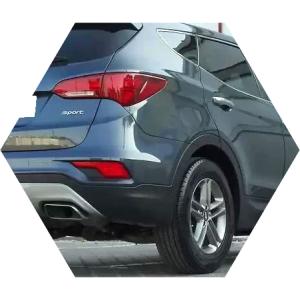 Санта Фе сзади