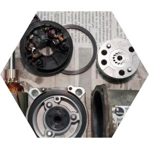 разобранная муфта Хендай