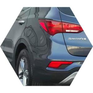 Хендай Санта Фе сзади