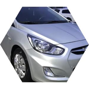 серый Хендай Солярис