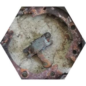 замена колодок ручника