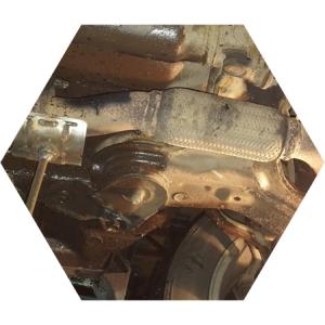 Замена катализатора Туссан