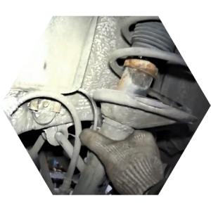 Замена задних пружин Хендай Элантра