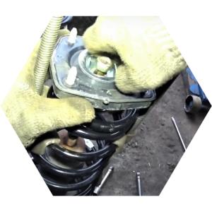 снимаем опору