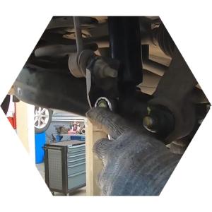 установка нового амортизатора Крета