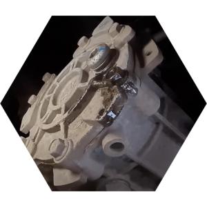 Замена масла в раздатке Крета