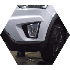 Хендай Крета на подъемнике