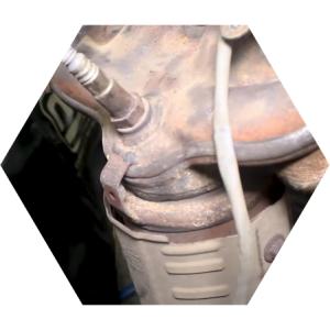 Выпускной коллектор с катализатором Хендай Крета