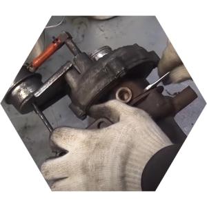 разбор турбины Хендай