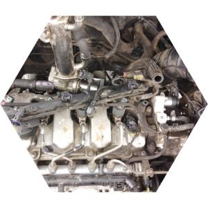 замена свечей накала санта фе