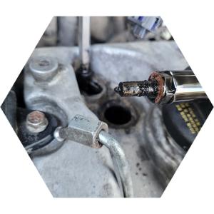 Старая форсунка Санта Фе