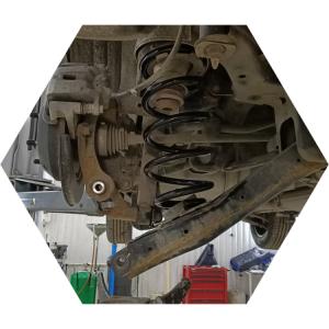 Замена задних и передних пружин Хендай Санта Фе