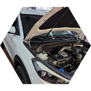 Хендай Туссан перед заменой прокладки ГБЦ