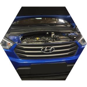 Хендай Крета в процессе замены радиатора