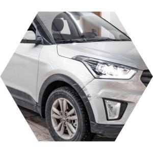 Хендай Крета готовится к замене радиатора печки