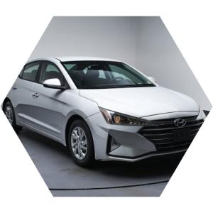 Хендай Элантра в автотехцентре после замены втулок стабилизатора