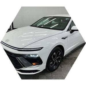 Хендай Соната в автотехцентре после замены датчика давления масла