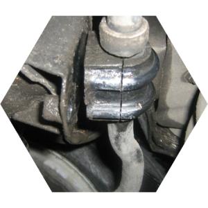 Замена втулок стабилизатора Хендай Соната