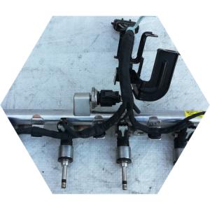 Рампа с форсунками снята для чистки