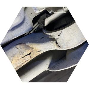 Здесь требуется замена рычага Хендай i30