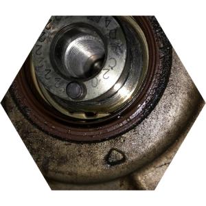 Замена переднего сальника коленвала Хендай ix35