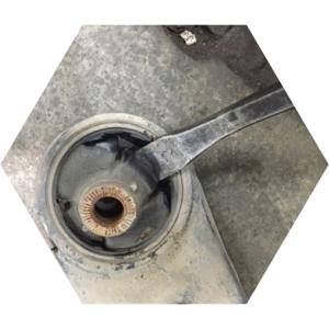 Здесь явно требуется замена сайлентблоков рычага Хендай ix35