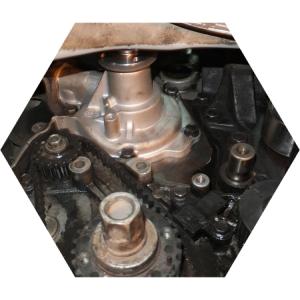 Замена помпы Хендай Санта Фе