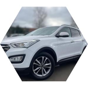 Хендай Санта Фе после замены рулевых тяг в автотехцентре