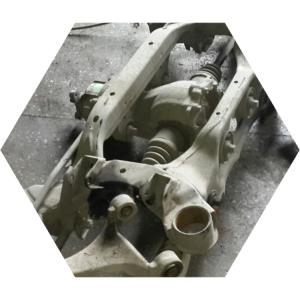 Замена сайлентблоков подрамника Хендай Санта Фе в задней подвеске