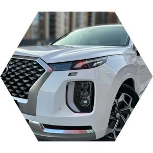 Хендай Палисад после замены лобового стекла в автотехцентре