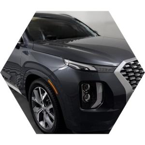 Хендай Палисад после замены радиатора в автотехцентре