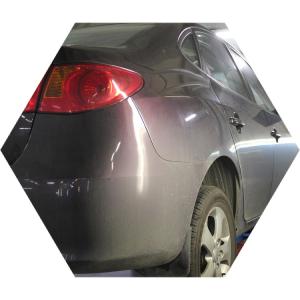 Элантра на подъемнике на СТО