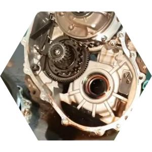 разобранная АКПП