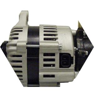 генератор двигателя на белом фоне