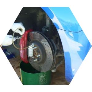 демонтаж тормозного суппорта