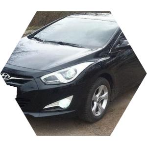 черный Хендай