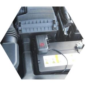 расположение воздушного фильтра под капотом Хендая