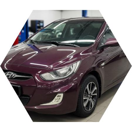 Хендай Солярис после замены масла АКПП в автотехцентре