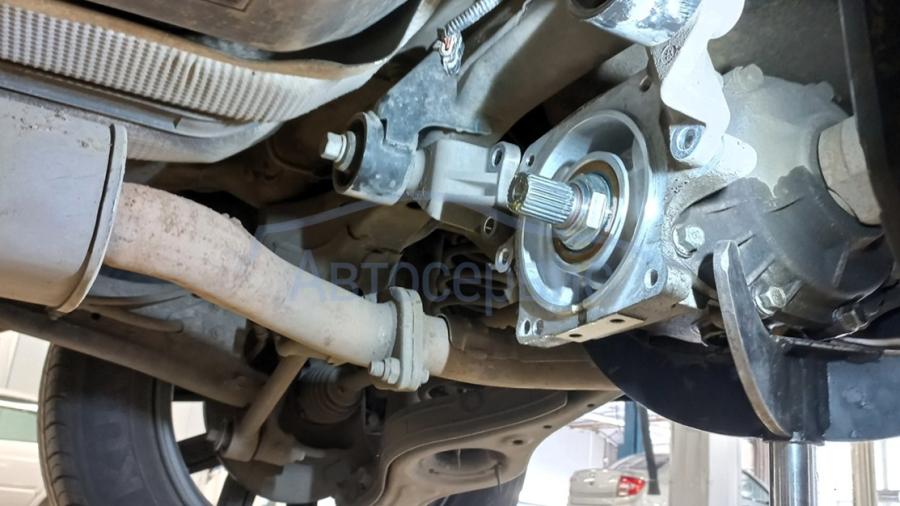 Замена масла в муфте полного привода Хендай Крета