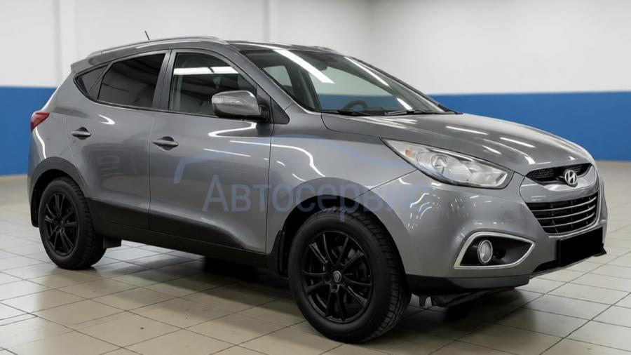 Хендай ix35 после ремонта двигателя в автотехцентре