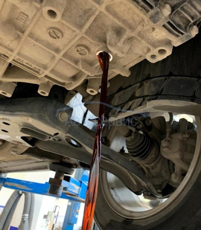 Замена масла АКПП Хендай Солярис